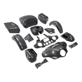HR3 Gauntlet Gray Metallic Complete Body Fairing Kit For Harley Ultra Limited FLHTK 14-23